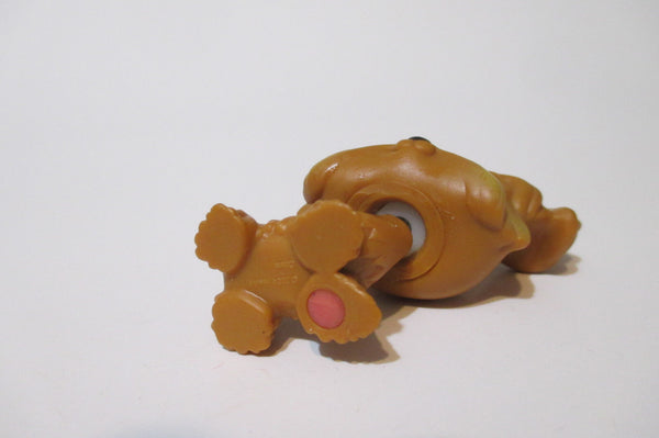 LIKE NEW Littlest Pet Shop Brown Dog Shih Tzu Yorkie 6 Authentic Mar1ni