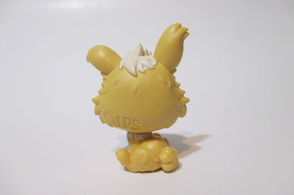Littlest Pet Shop New Generation Yellow Angora Bunny Rabbit 3-159 Authentic Apr6j