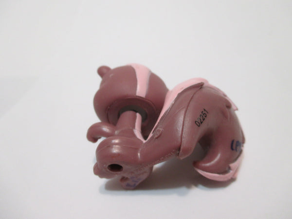 LITTLEST PET SHOP LOT Squirrel Skunk 1904 Plum Purple Authentic Feb17ni