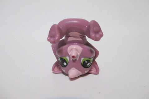 Littlest Pet Shop Rare Purple Upside Down Bat Lps APR25JI
