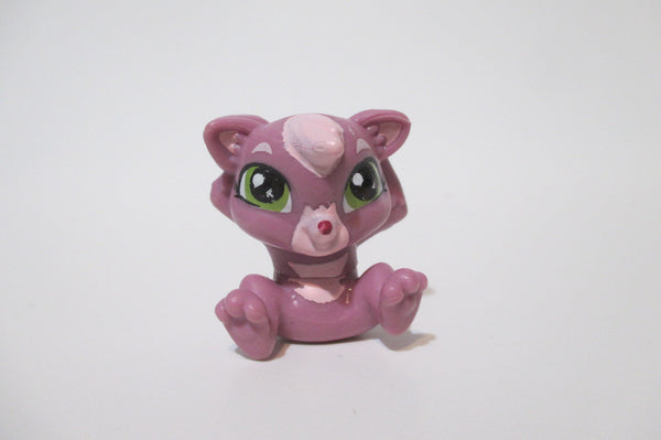 Littlest Pet Shop Rare Purple Upside Down Bat Lps APR25JI