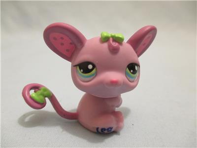 Littlest Pet Shop Mouse Rat 1830 Purple Authentic Lps May20npo46