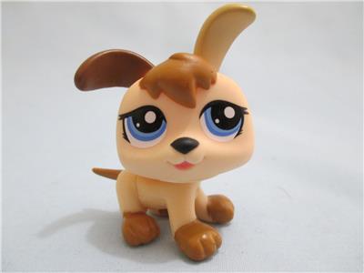 LIKE NEW LITTLEST PET SHOP PUPPY DOG from TRIPLETS 1339 Authentic LPS May19npo45