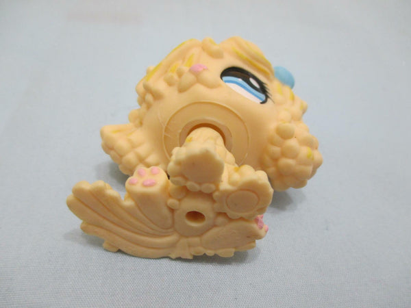 LIKE NEW Littlest Pet Shop Rare Yellow Komodor Sheepdog 1257 Puppy Dog Authentic FEB04J