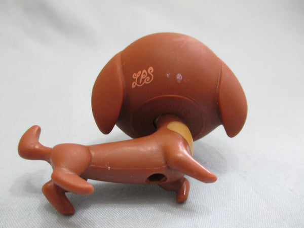 LIKE NEW Littlest Pet Shop Dog Dachshund Wiener 3297 Authentic Lps Oct30ni