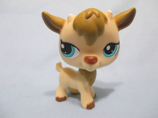 LIKE NEW Littlest Pet Shop Goat Yellow Cream 1316 Authentic Lps Oct26ni
