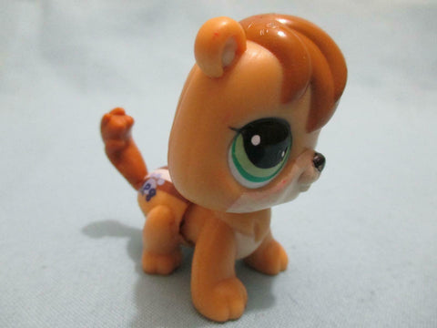 .Littlest Pet Shop Lps 2111 Walkable Brown Tan Chipmunk BATTERIES NOT INCLUDED Authentic Feb9ni
