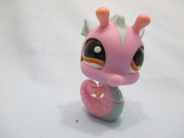 LIKE NEW Littlest Pet Shop Rare Pink Seahorse 1115 Authentic Lps OCT27J