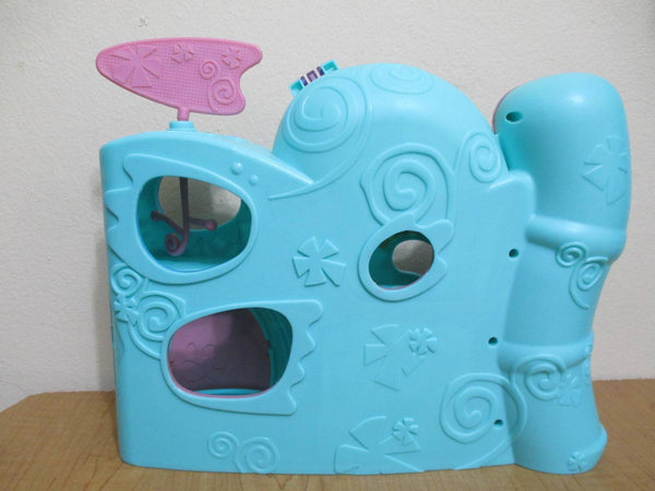 Playful Paws Pet Daycare Hotel Blue Teal Playset Hasbro Littlest Pet Shop Teal Door Authentic SEP7J