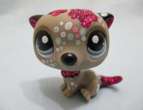LIKE NEW Littlest Pet Shop Sea Otter Glitter Shimmer 2152 Rare Authentic Feb2ni