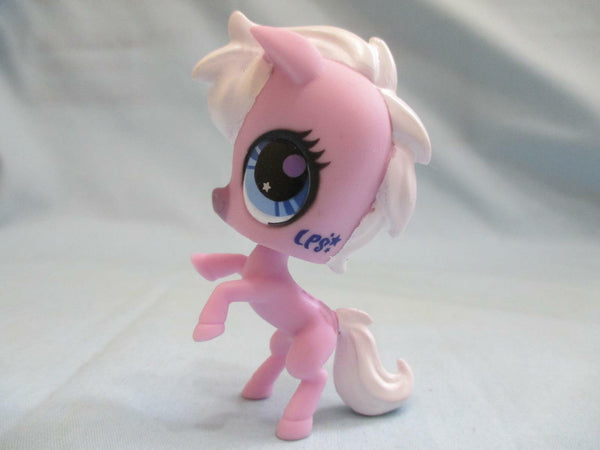LIKE NEW Littlest Pet Shop Lilac White Horse Pony 2744 Authentic Lps Oct30ni