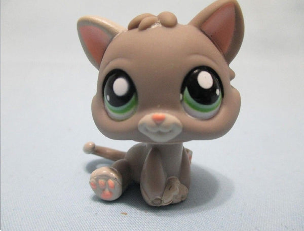 Littlest Pet Shop LPS Gray Baby KITTEN 1607 Cat Authentic LPS Dec19ni