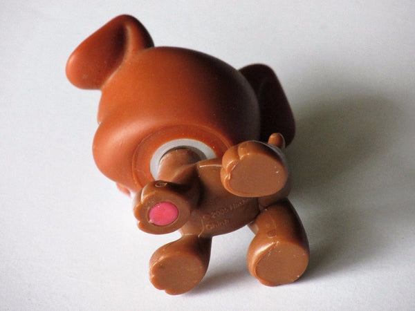 LIKE NEW Littlest Pet Shop Dog Boxer Brown with Blue Eyes 83 Authentic Lps May21npo58