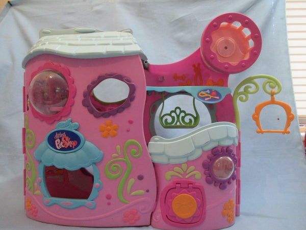 Littlest Pet Shop Tail Waggin Fitness Club Playset House Authentic Exclusive OCT25J