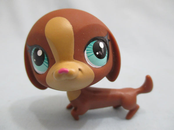 LIKE NEW Littlest Pet Shop Dog Dachshund Wiener 3297 Authentic Lps Feb27ni