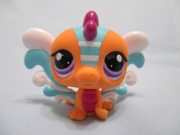 LIKE NEW Littlest Pet Shop Fairy Masquerade Orange Majestic 2834 Authentic Lps Oct24ni