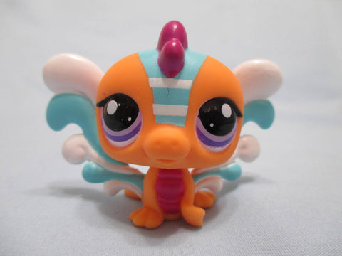 LIKE NEW Littlest Pet Shop Fairy Masquerade Orange Majestic 2834 Authentic Lps Oct24ni