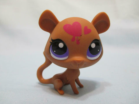 LIKE NEW Littlest Pet Shop LPS PAINT SPLASHIN PETS Brown Panther 3512 Authentic AUG23KAIK