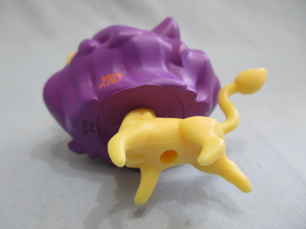 Littlest Pet Shop Lion Yellow and Purple Dot 3061 Authentic Lps MAY22J